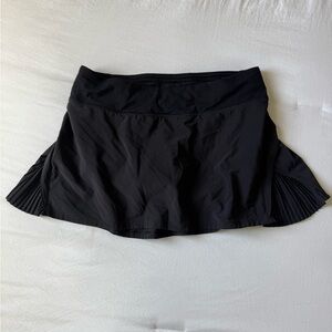 Black Lululemon Tennis Skirt